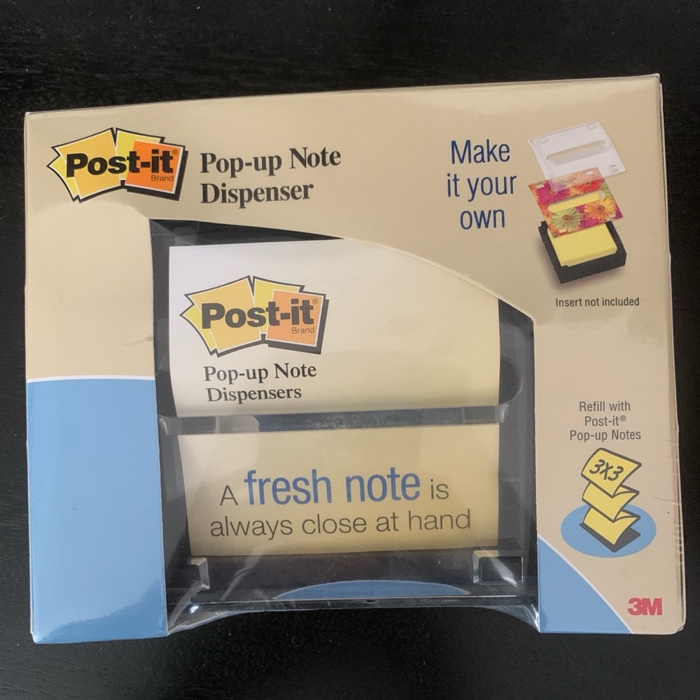 NIB Post-it Pop-up Note Dispenser